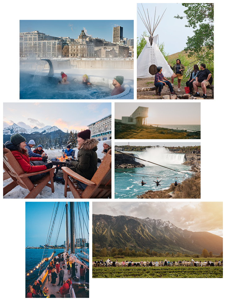 incentive travel collage